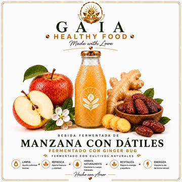 Burbuja Manzana con Dátiles de GAIA