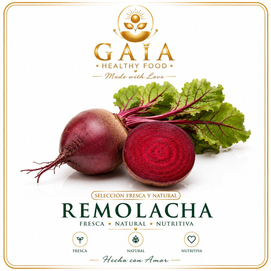 Remolacha fresca, Green Market GAIA