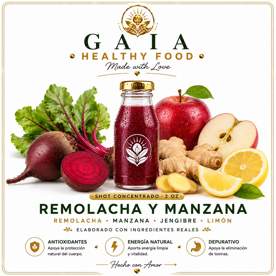 Wellness Shot Remolacha y Manzana de GAIA